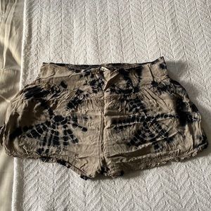 Soft tie dye shorts